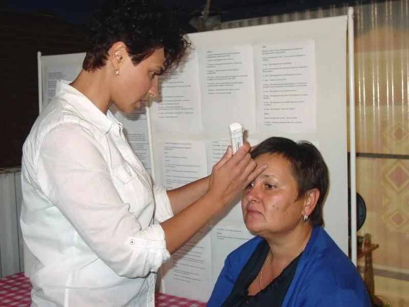 Больше ста гурьевчан проверили свое здоровье во время празднования дня рождения округа