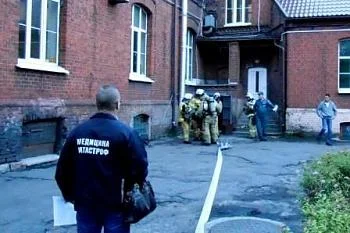 В Багратионовской районной больнице прошли ночные пожарно-тактические учения